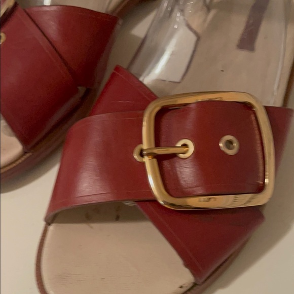Zara women chocolate color beautiful sandals.Twisting around the Ankles - Picture 7 of 14